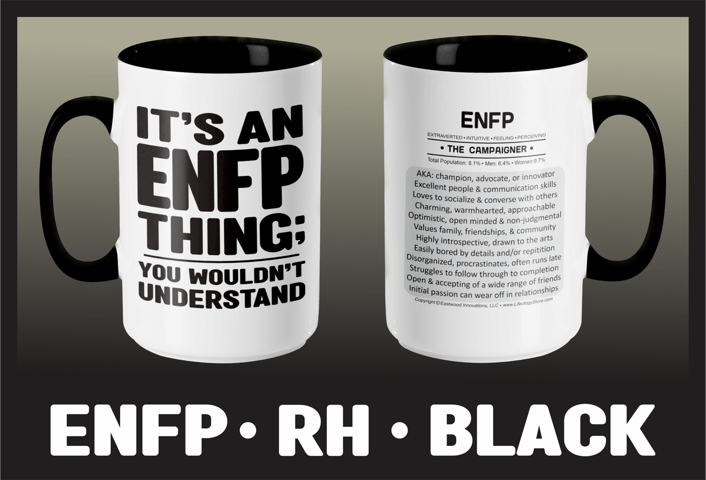Typology Mug • ENFP • RH