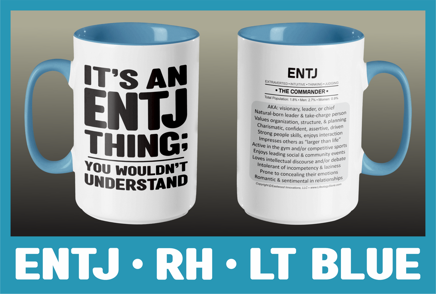 Typology Mug • ENTJ • RH