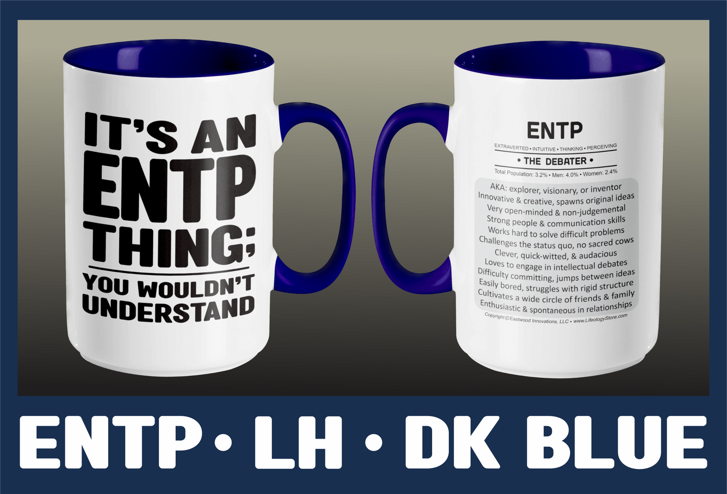 Typology Mug • ENTP • LH
