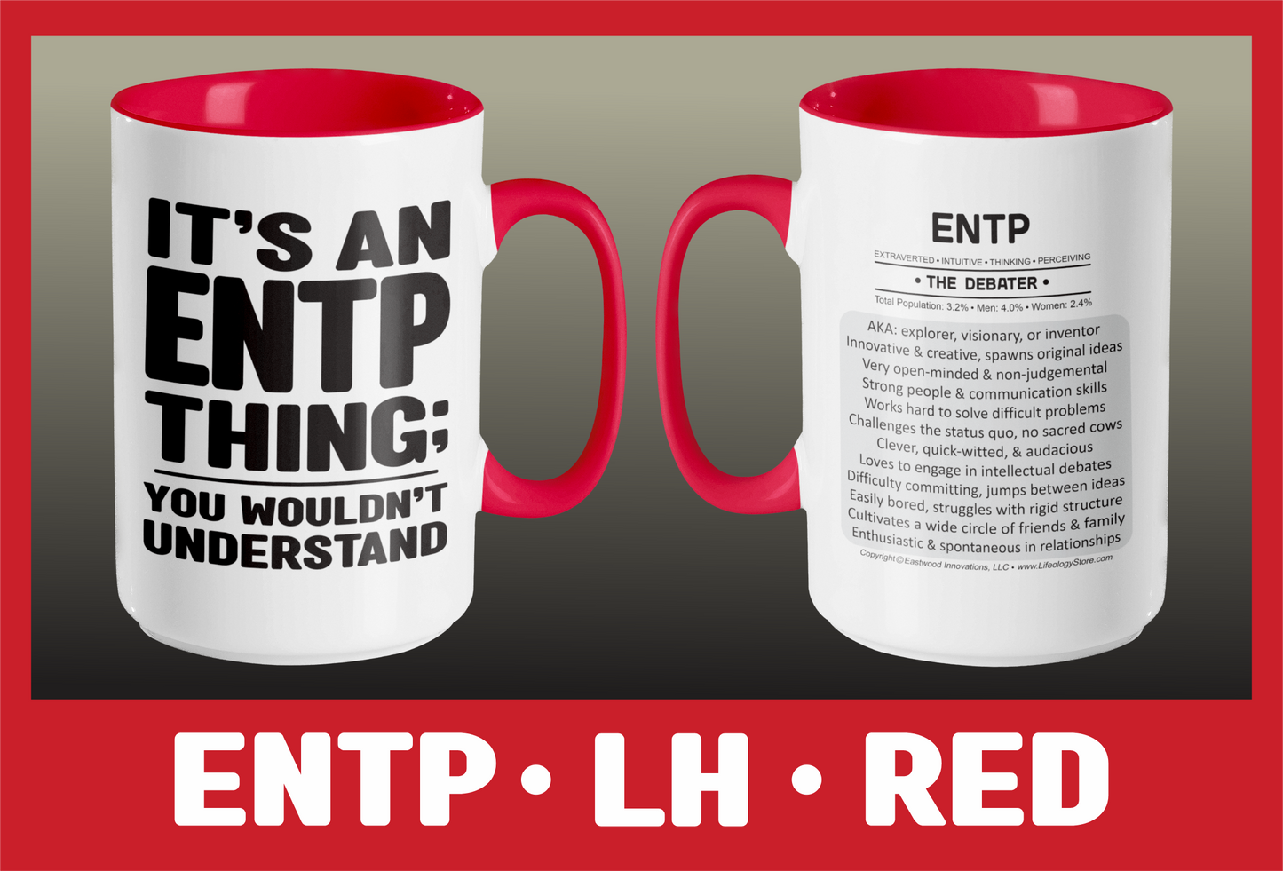 Typology Mug • ENTP • LH