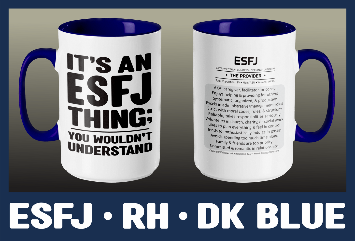 Typology Mug • ESFJ • RH