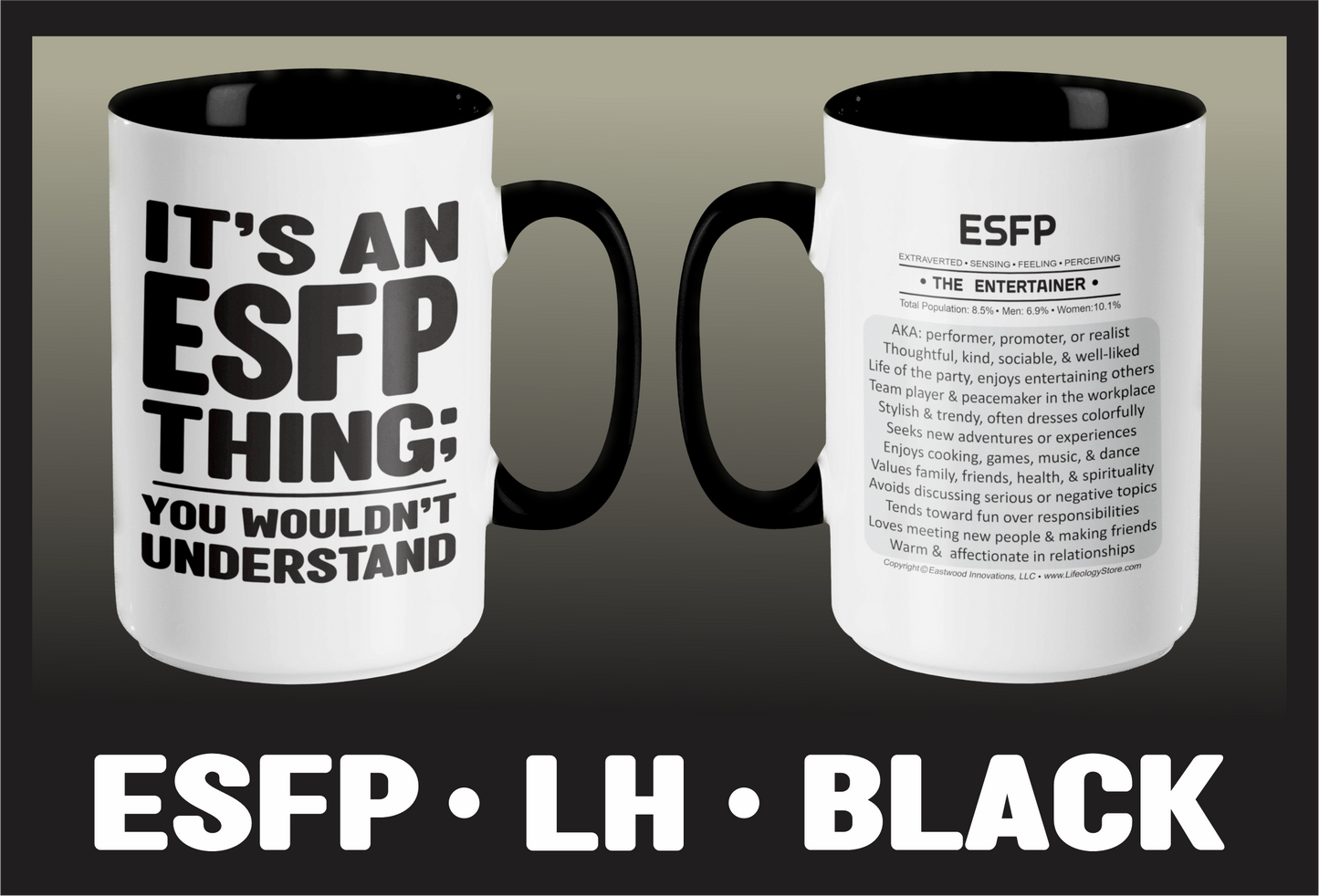 Typology Mug • ESFP • LH