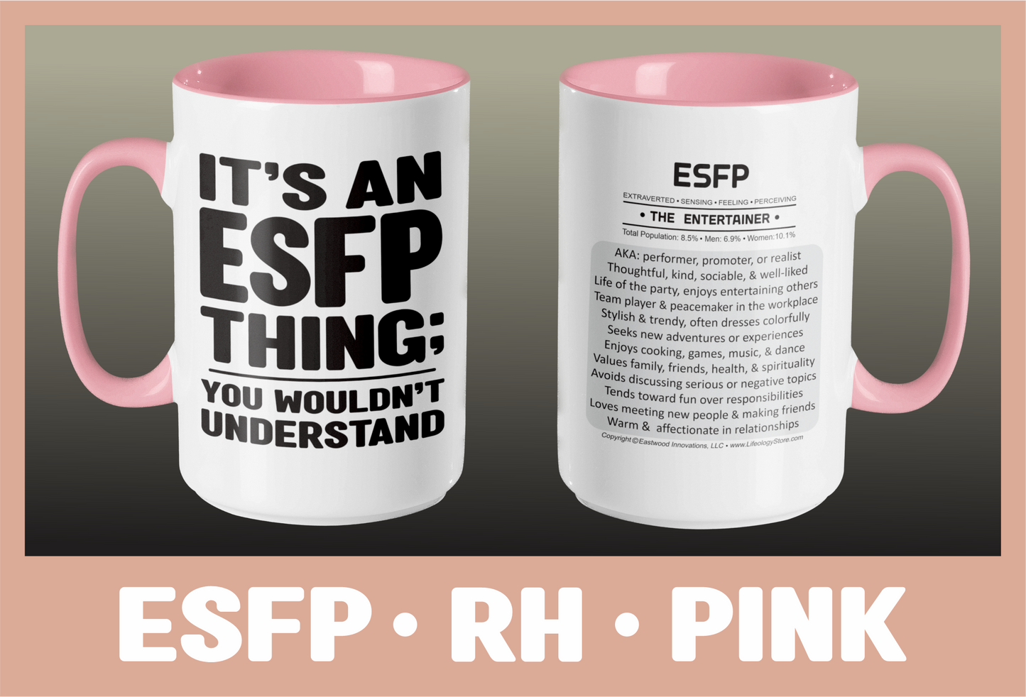 Typology Mug • ESFP • RH