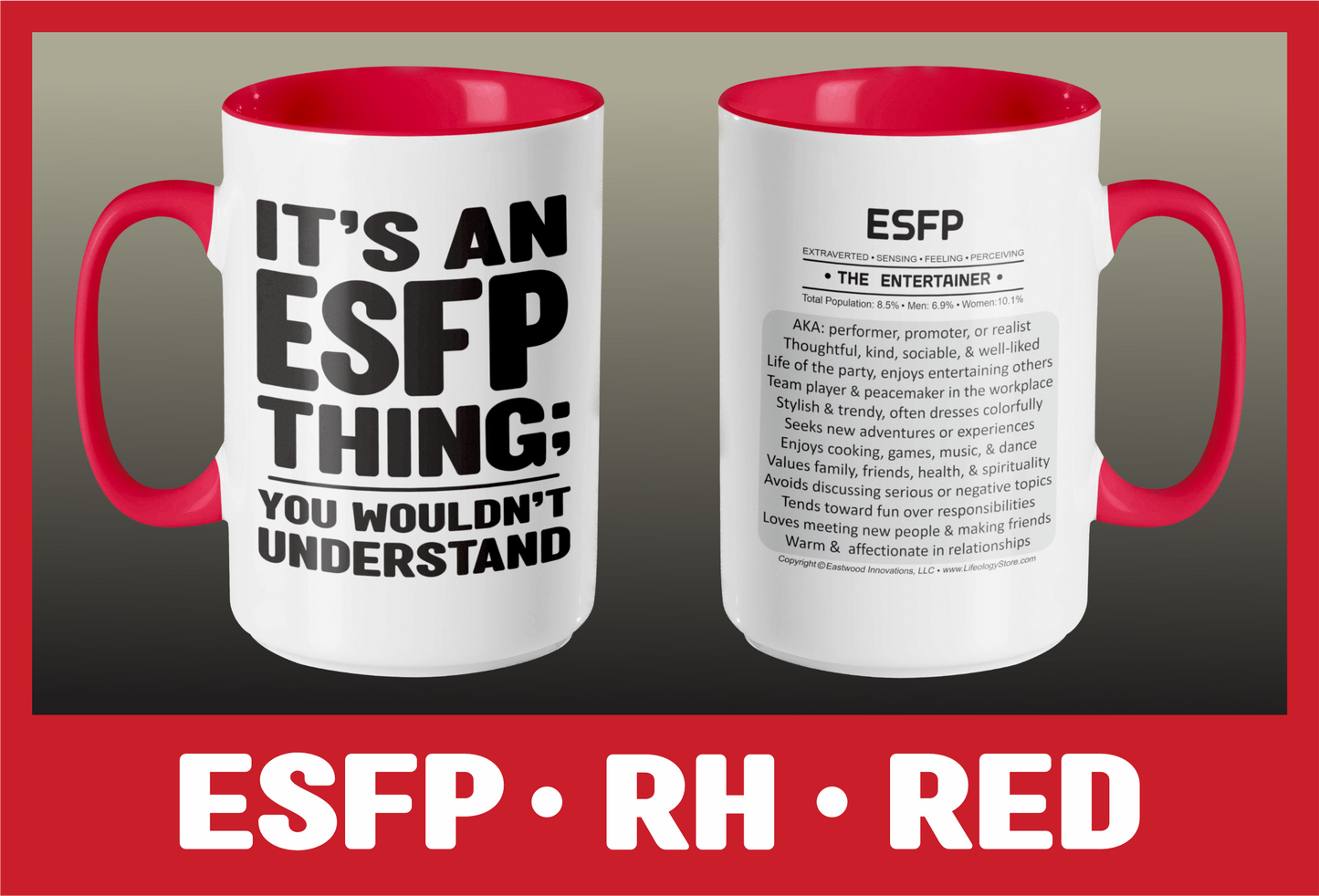 Typology Mug • ESFP • RH