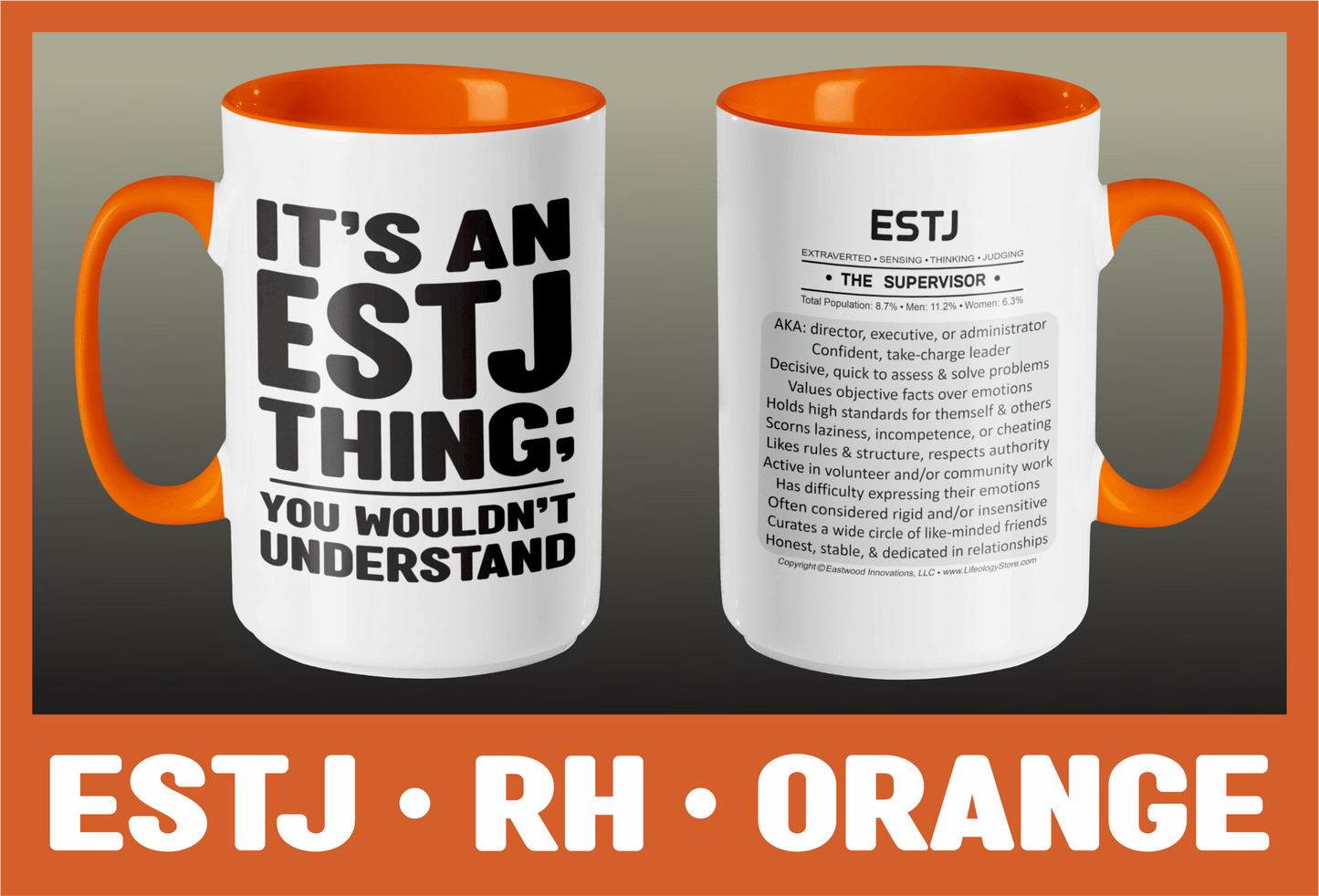 Typology Mug • ESTJ • RH