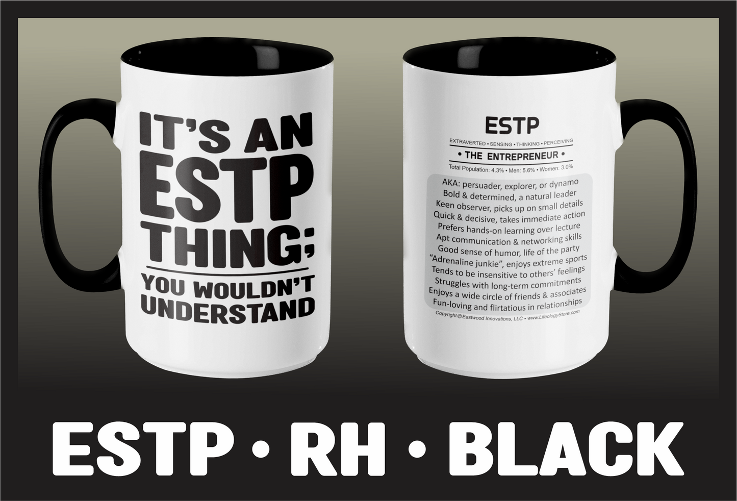 Typology Mug • ESTP • RH