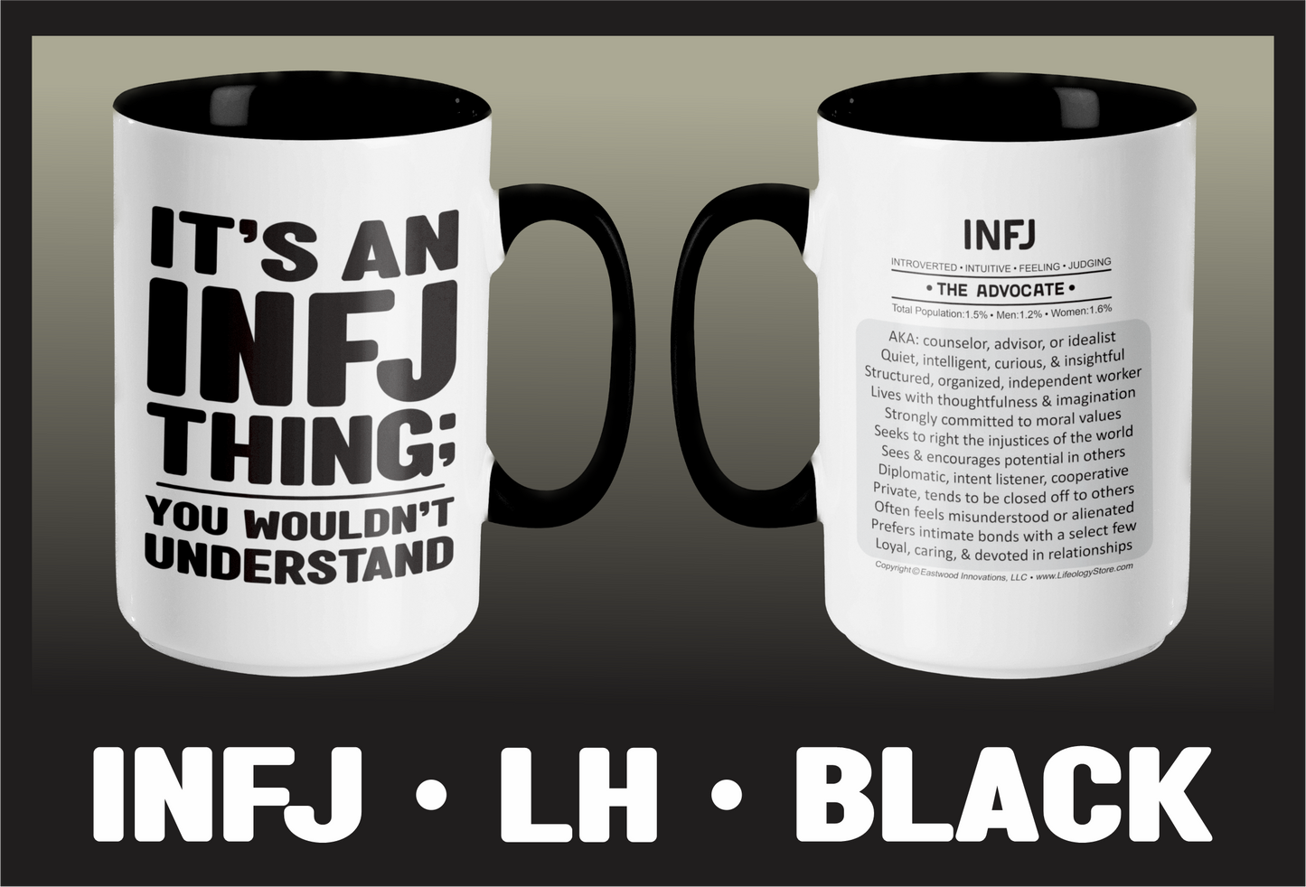 Typology Mug • INFJ • LH