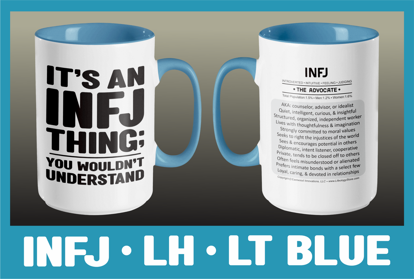 Typology Mug • INFJ • LH