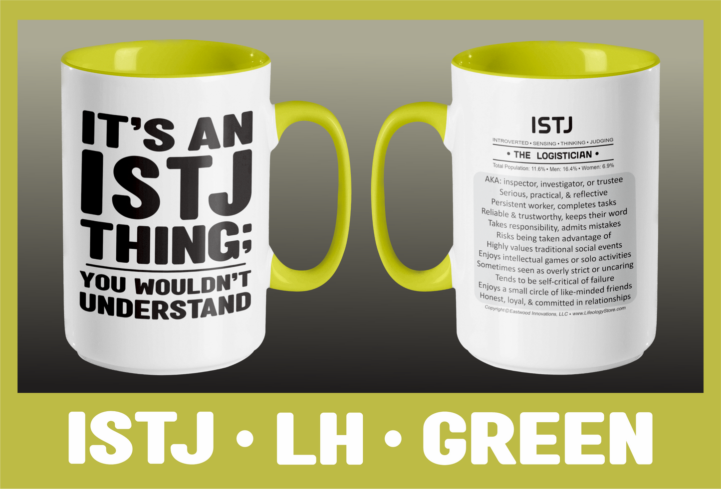 Typology Mug • ISTJ • LH