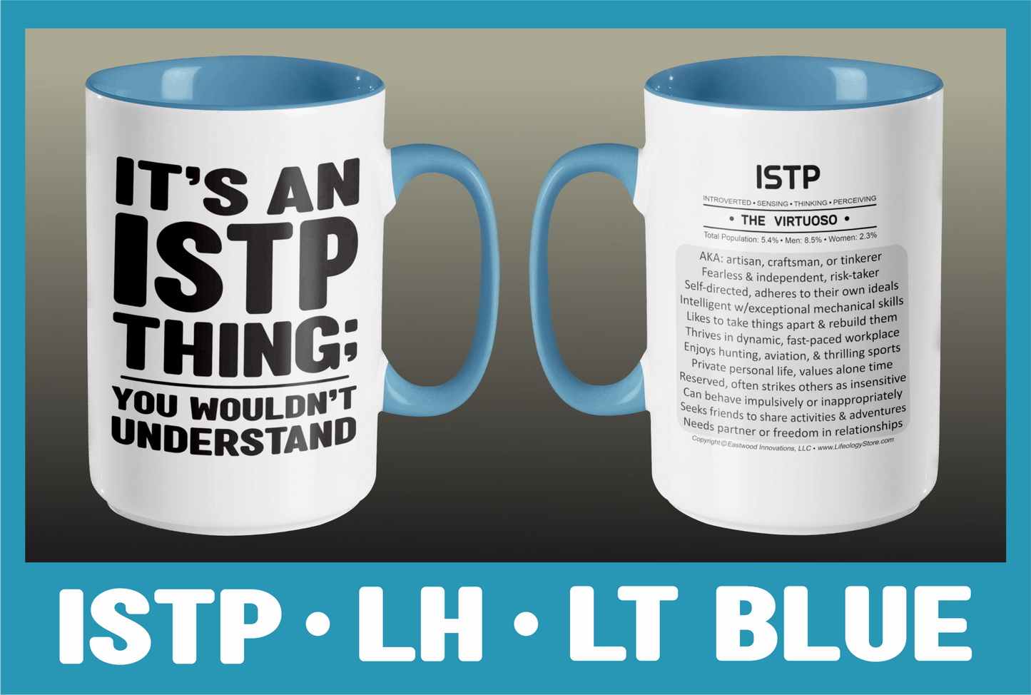 Typology Mug • ISTP • LH