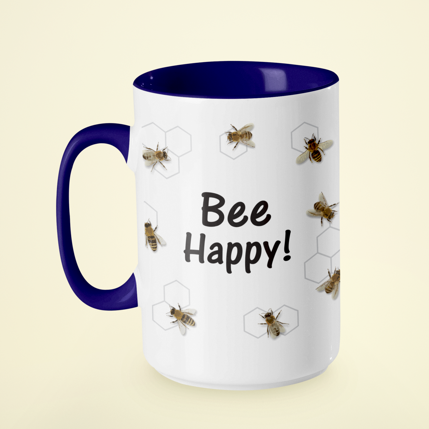 Bee Mug: Bee Happy! • RH