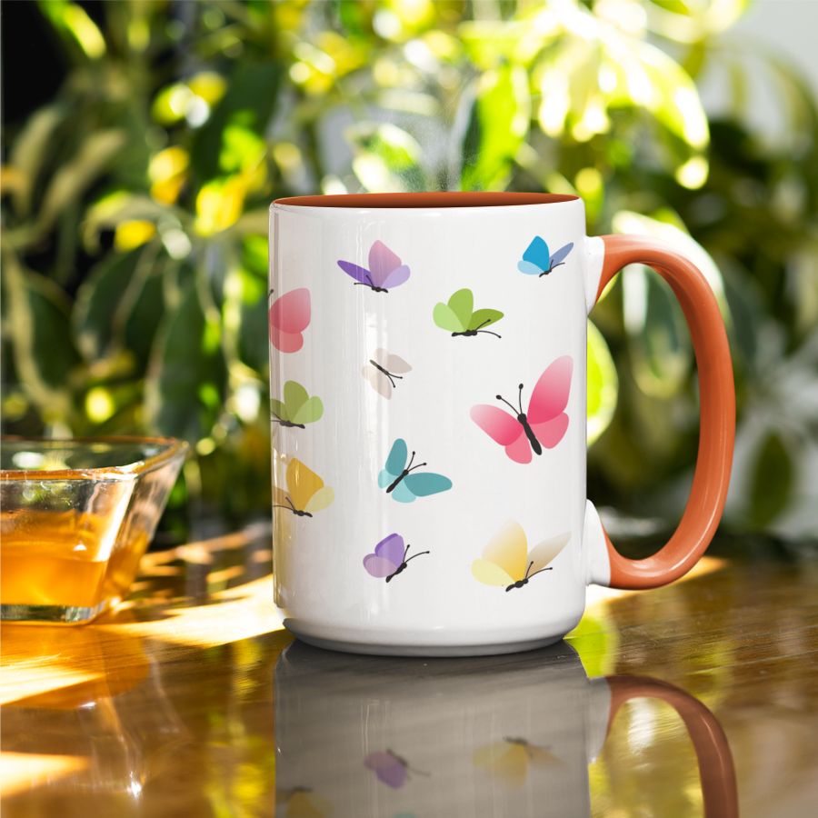 Butterflies Mug • LH