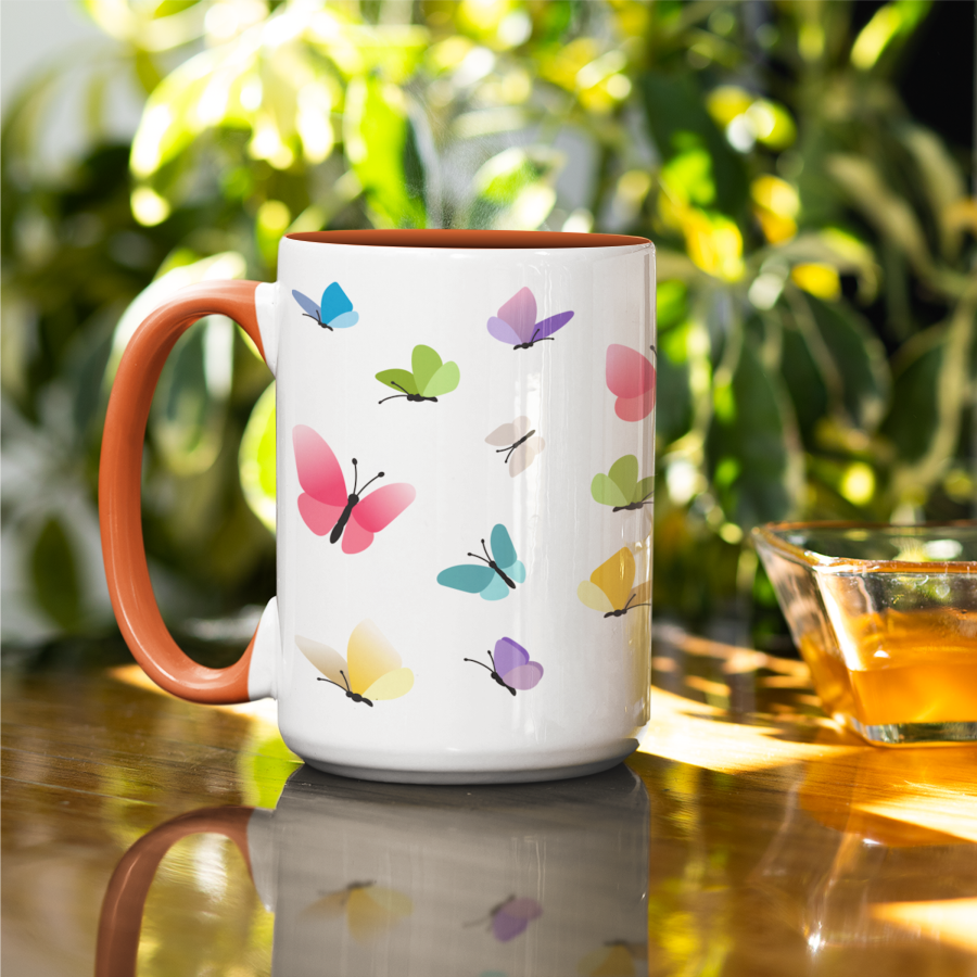 Butterflies Mug • RH