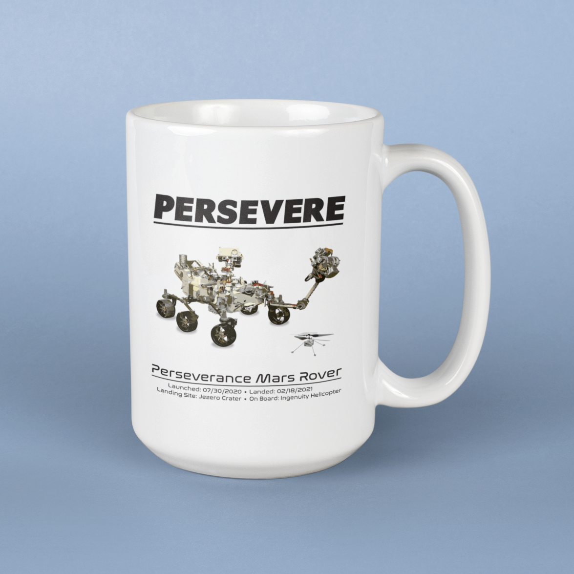 Persevere: Perseverance Mars Rover • LH • White