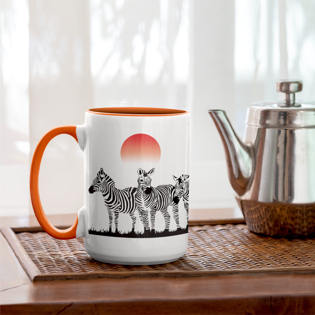 Zebras Mug • RH